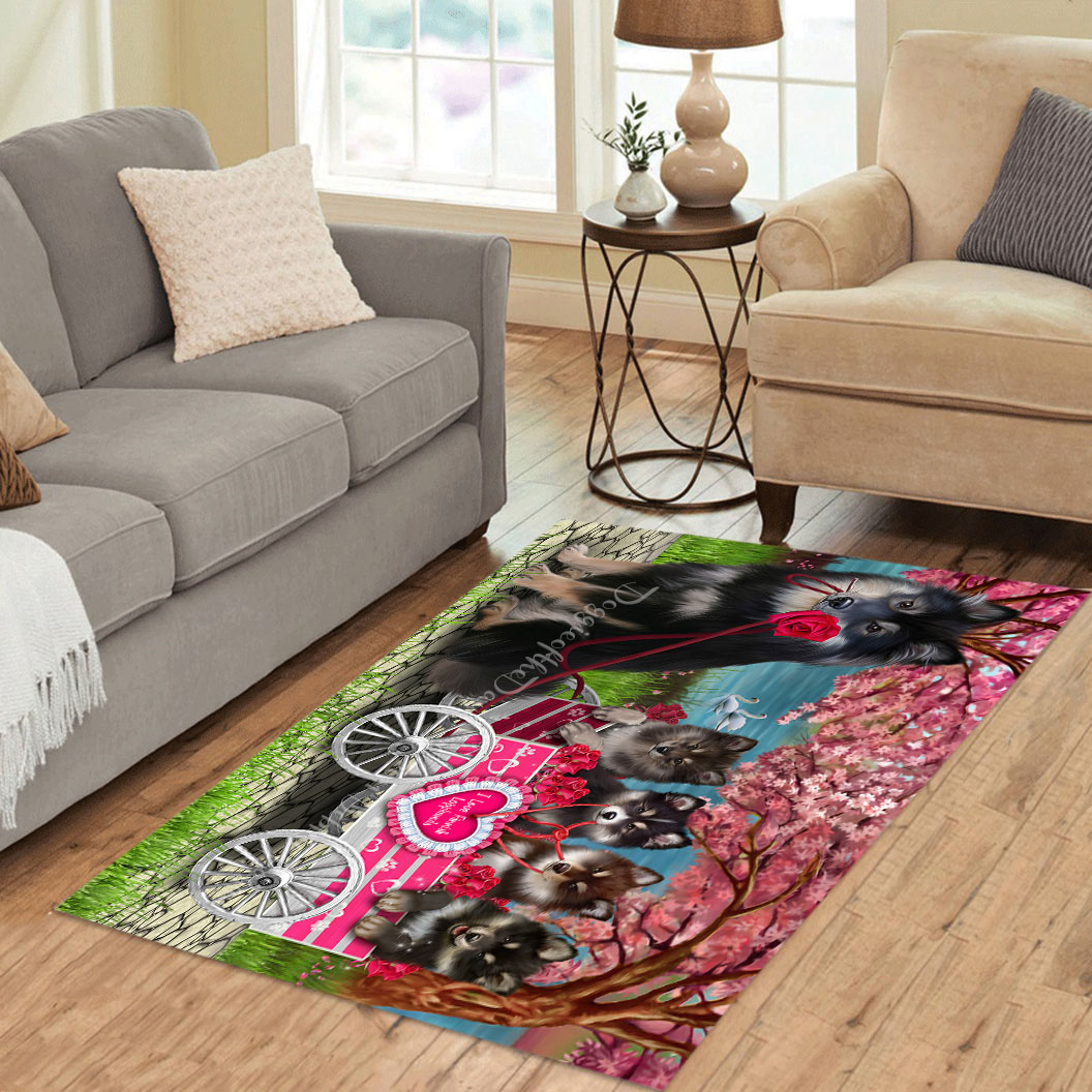 Finnish Lapphund Dog Area Rug and Runner Personalized Indoor Many Design NWT NEW - Picture 26 of 28