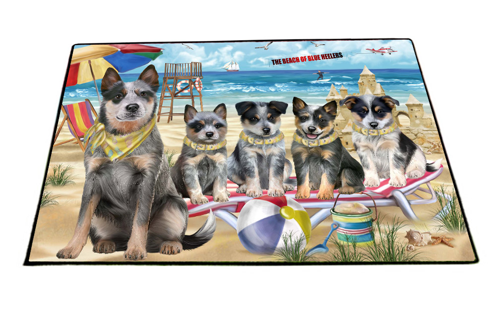 Blue Heeler Dog Floor Mat Personalized Anti-Slip Pet Door Mat Indoor Outdoor NWT - Picture 25 of 46
