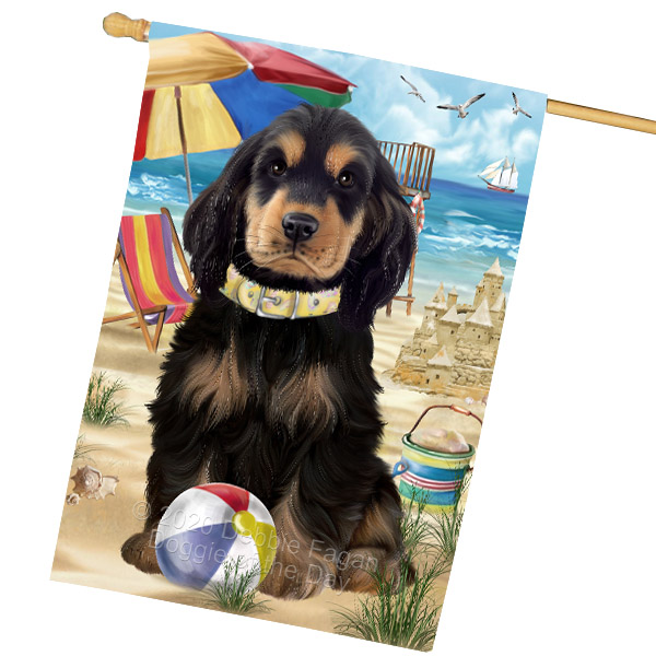 Cocker Spaniel Hundehaus Flagge Urlaub doppelseitig 28""x40"" viele Designs neu mit Etikett NEU - Bild 67 von 101