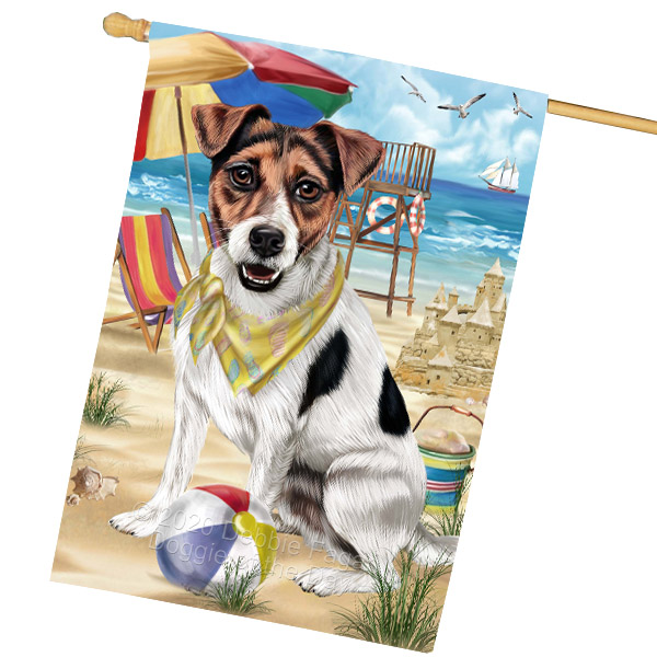 Jack Russell Dog House Flag Holiday Double Sided 28"x40" Many Designs NWT NEW - Picture 72 of 73