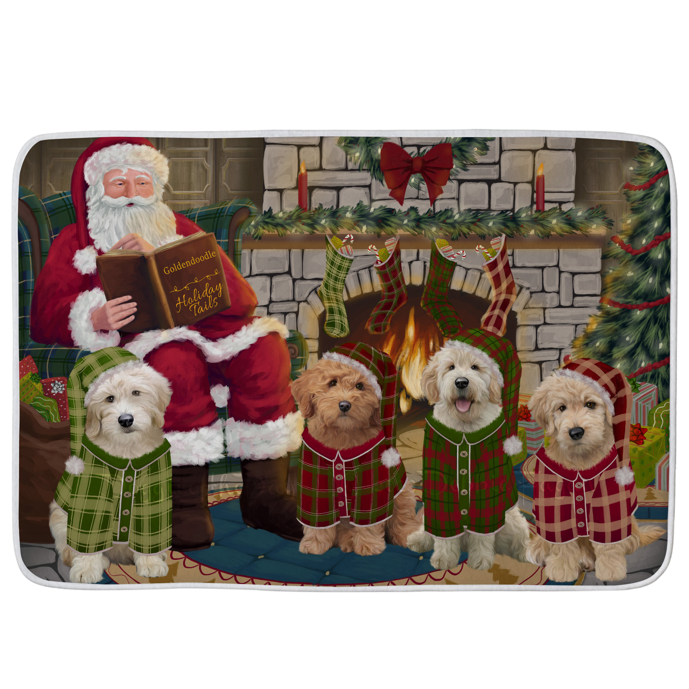 Goldendoodle Dog Bath Mat Anti-Slip Pet Personalized Bathroom Rug Mat Gift NWT - Picture 39 of 46