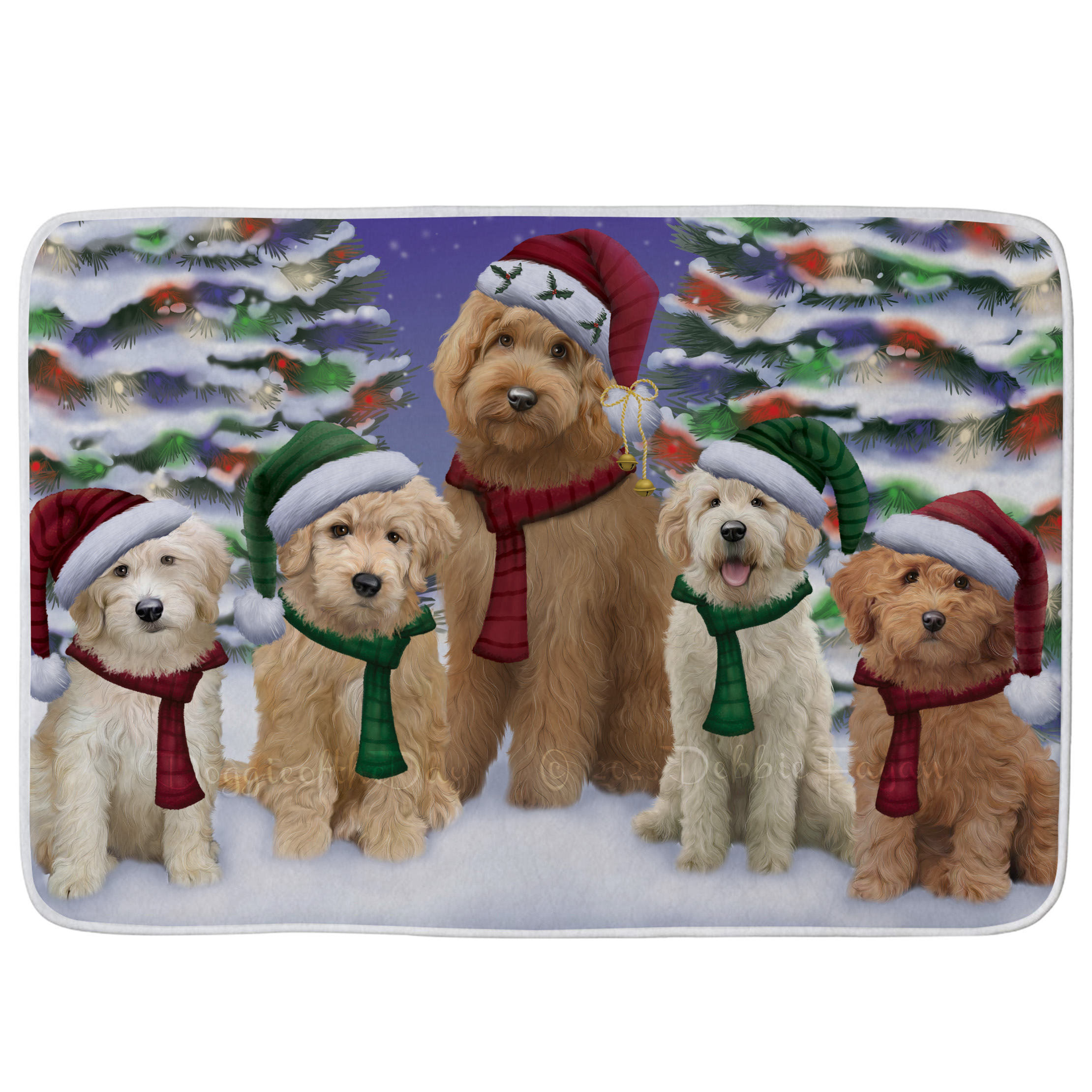 Goldendoodle Dog Bath Mat Anti-Slip Pet Personalized Bathroom Rug Mat Gift NWT - Picture 34 of 46