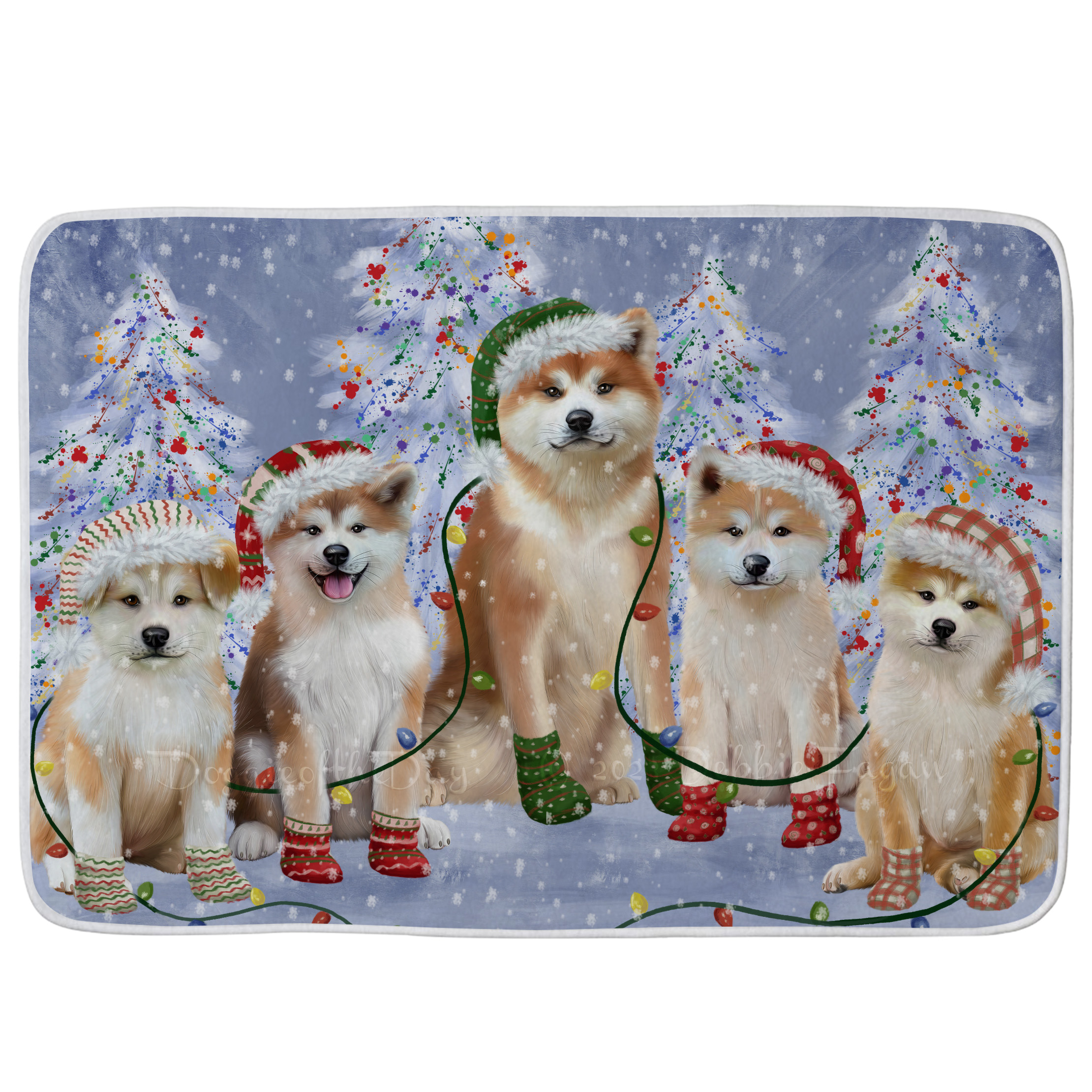 Akita Dog Bath Mat Anti-Slip Pet Personalized Bathroom Rug Mat Gift NWT - Picture 41 of 49