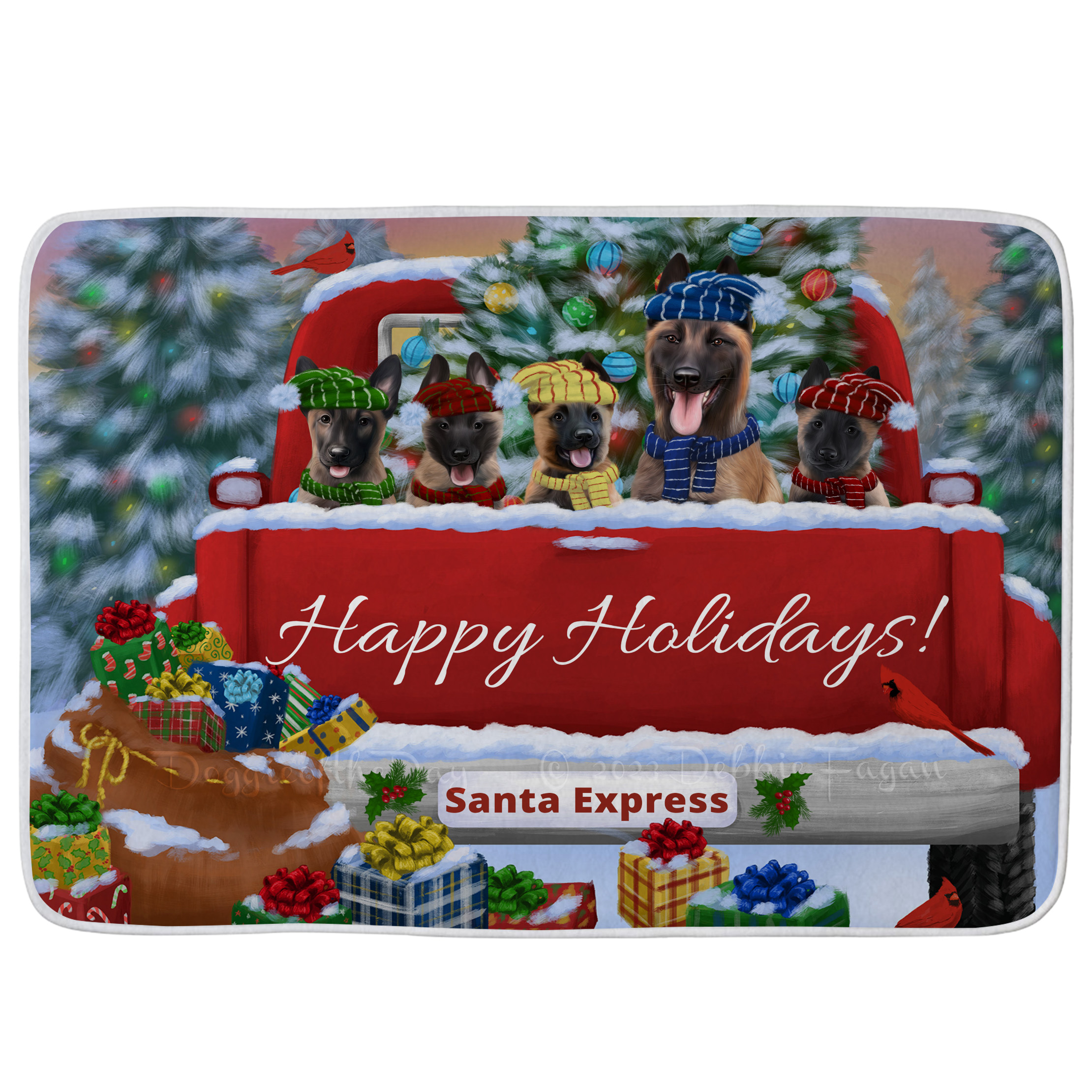 Belgian Malinois Dog Bath Mat Anti-Slip Pet Personalized Bathroom Rug Mat NWT - Picture 25 of 25