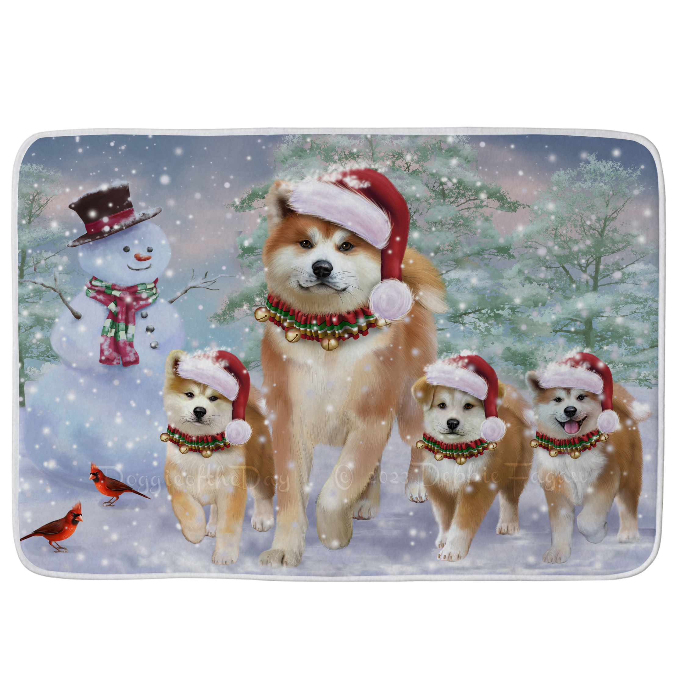 Akita Dog Bath Mat Anti-Slip Pet Personalized Bathroom Rug Mat Gift NWT - Picture 46 of 49