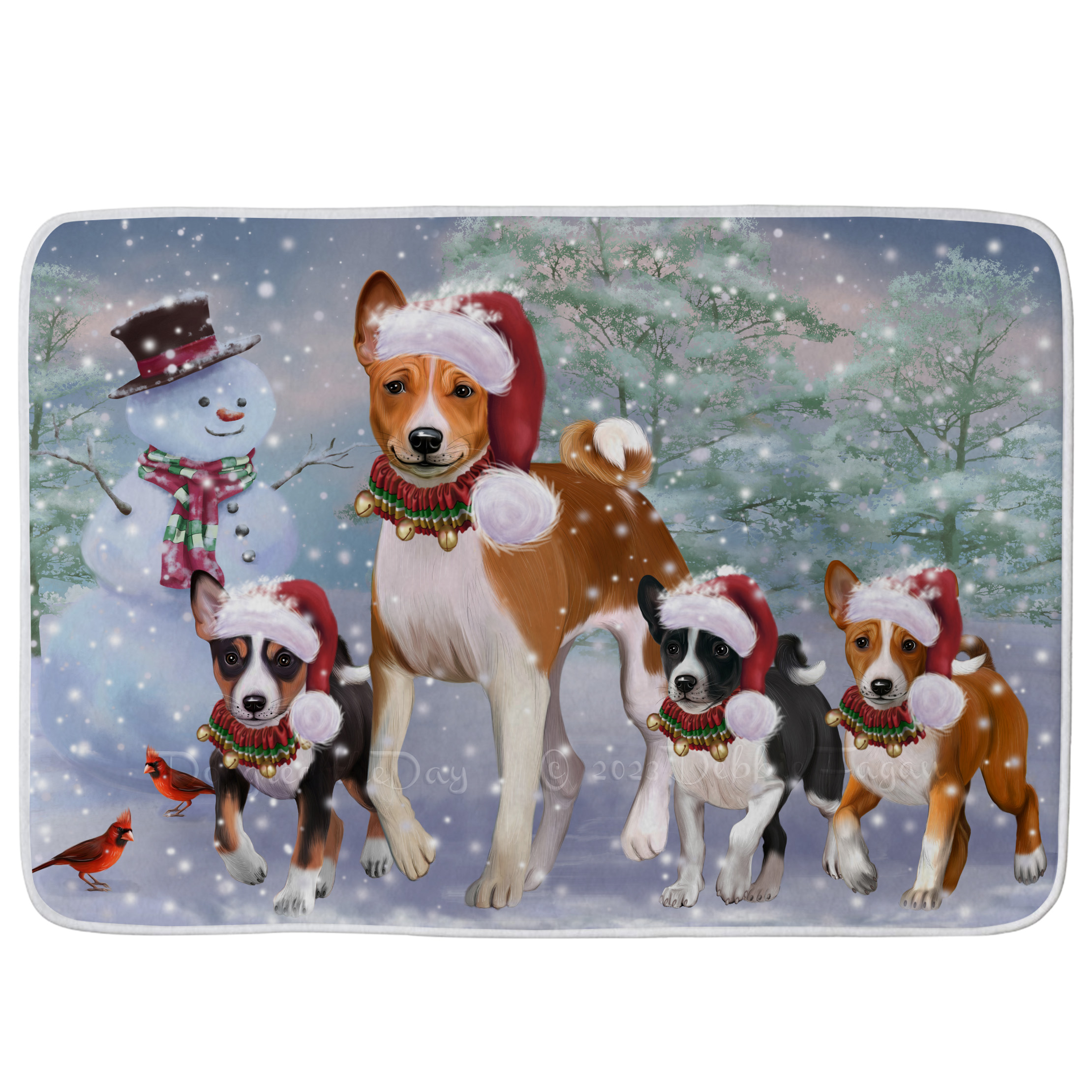 Basenji Dog Bath Mat Anti-Slip Pet Personalized Bathroom Rug Mat Gift NWT - Picture 20 of 21