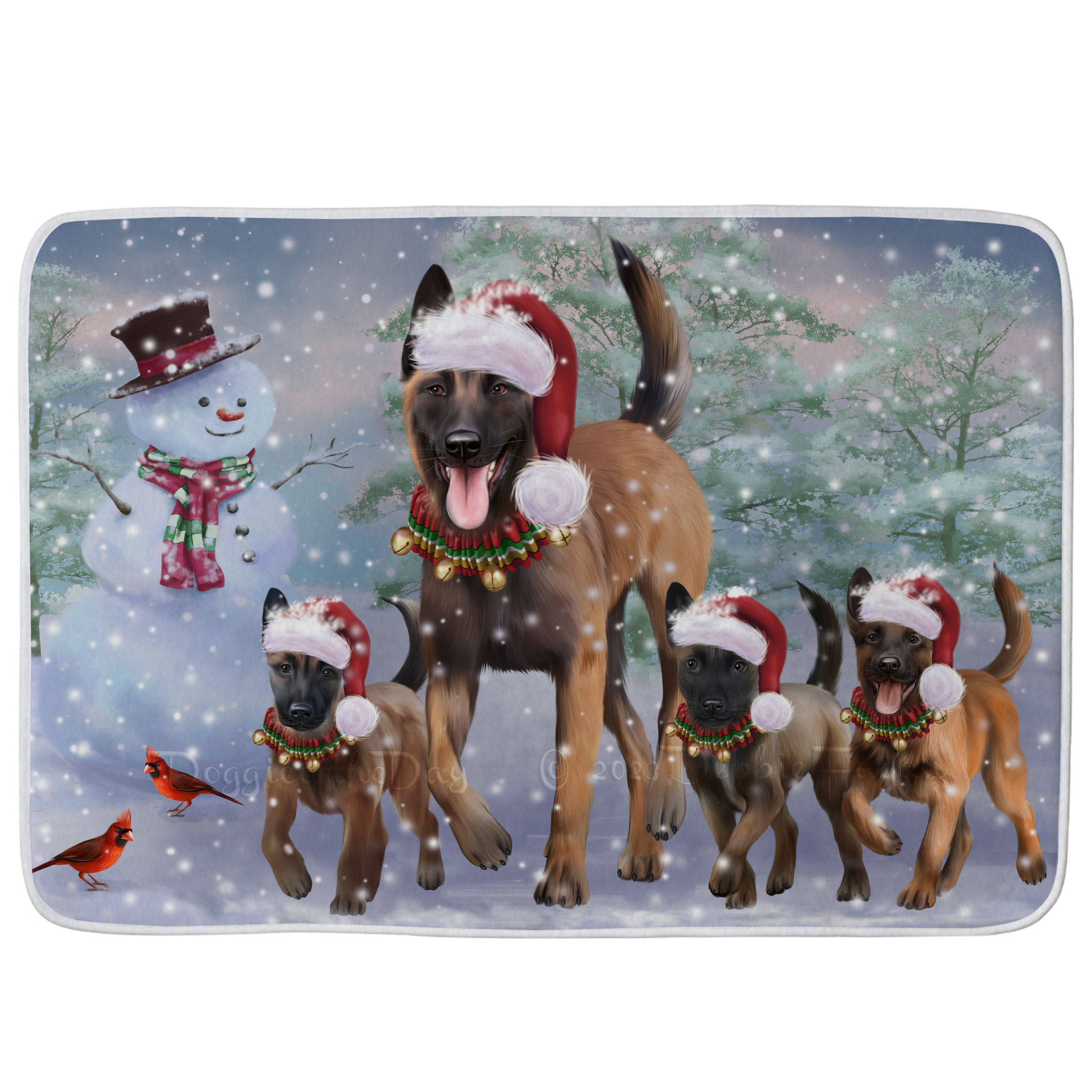 Belgian Malinois Dog Bath Mat Anti-Slip Pet Personalized Bathroom Rug Mat NWT - Picture 23 of 25