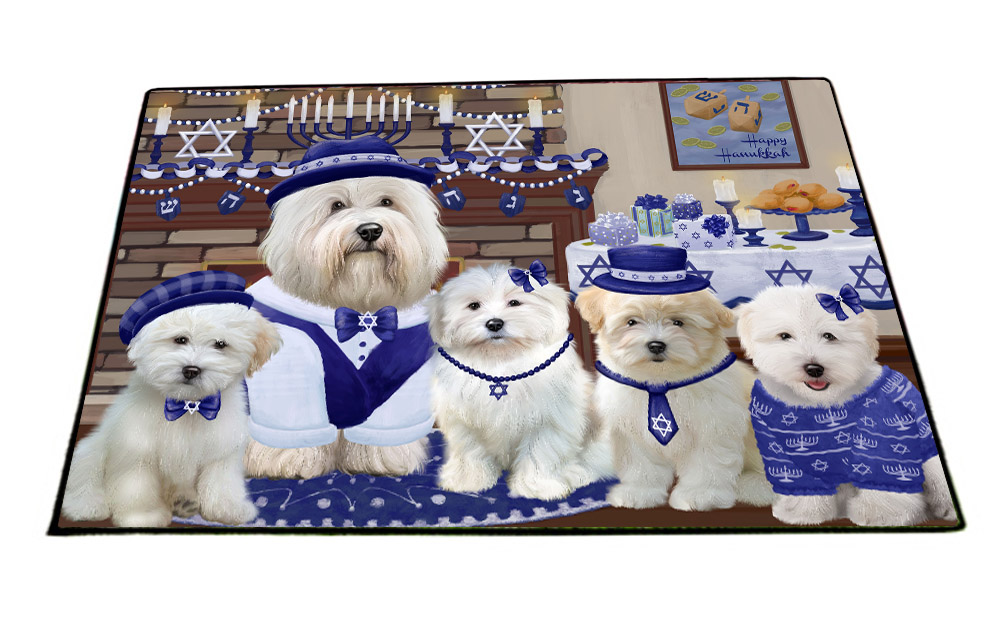 Coton De Tulear Dog Floor Mat Personalized Pet Door Mat Valentine Day NWT - Picture 23 of 40