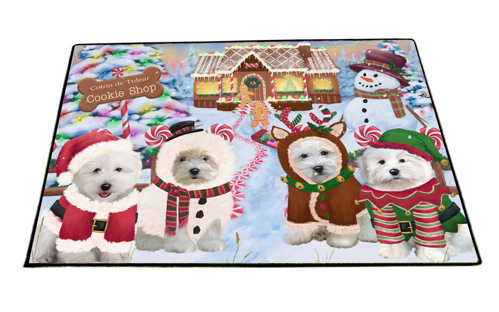 Coton De Tulear Dog Floor Mat Personalized Pet Door Mat Valentine Day NWT - Picture 15 of 40