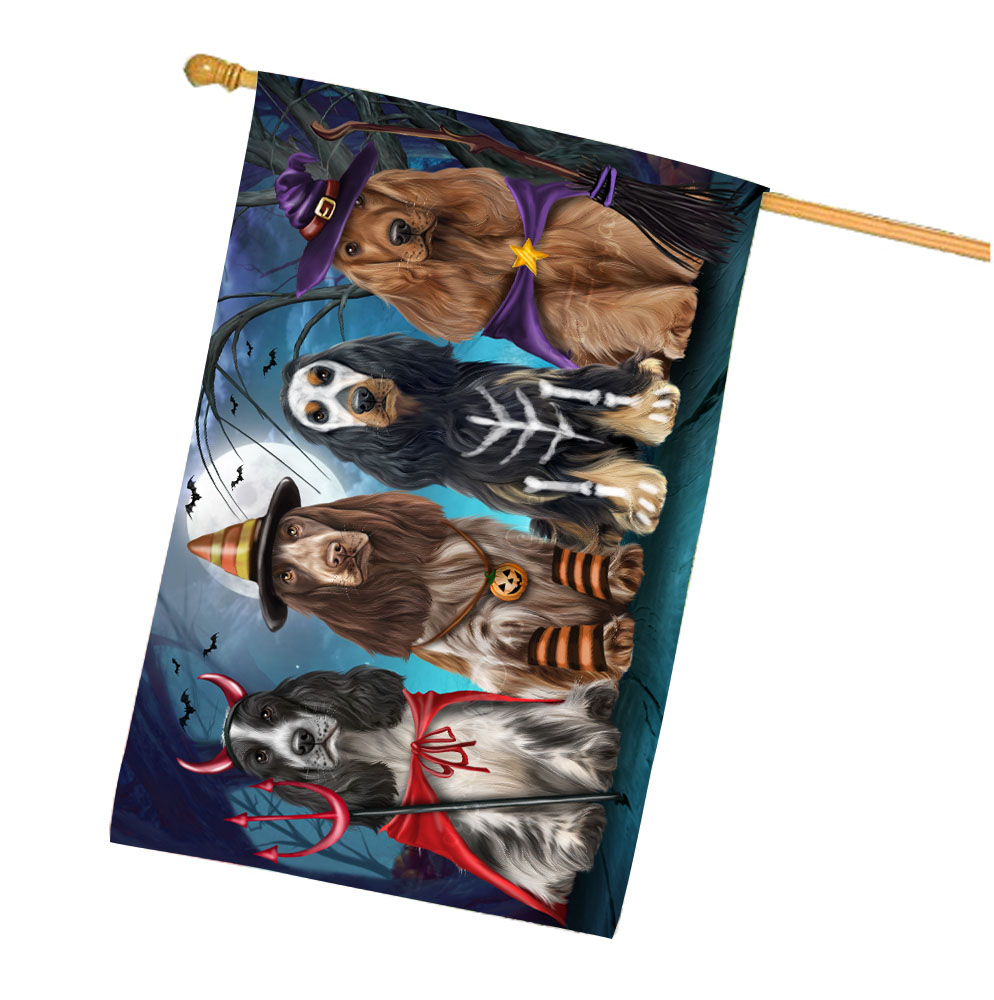 Cocker Spaniel Hundehaus Flagge Urlaub doppelseitig 28""x40"" viele Designs neu mit Etikett NEU - Bild 55 von 101