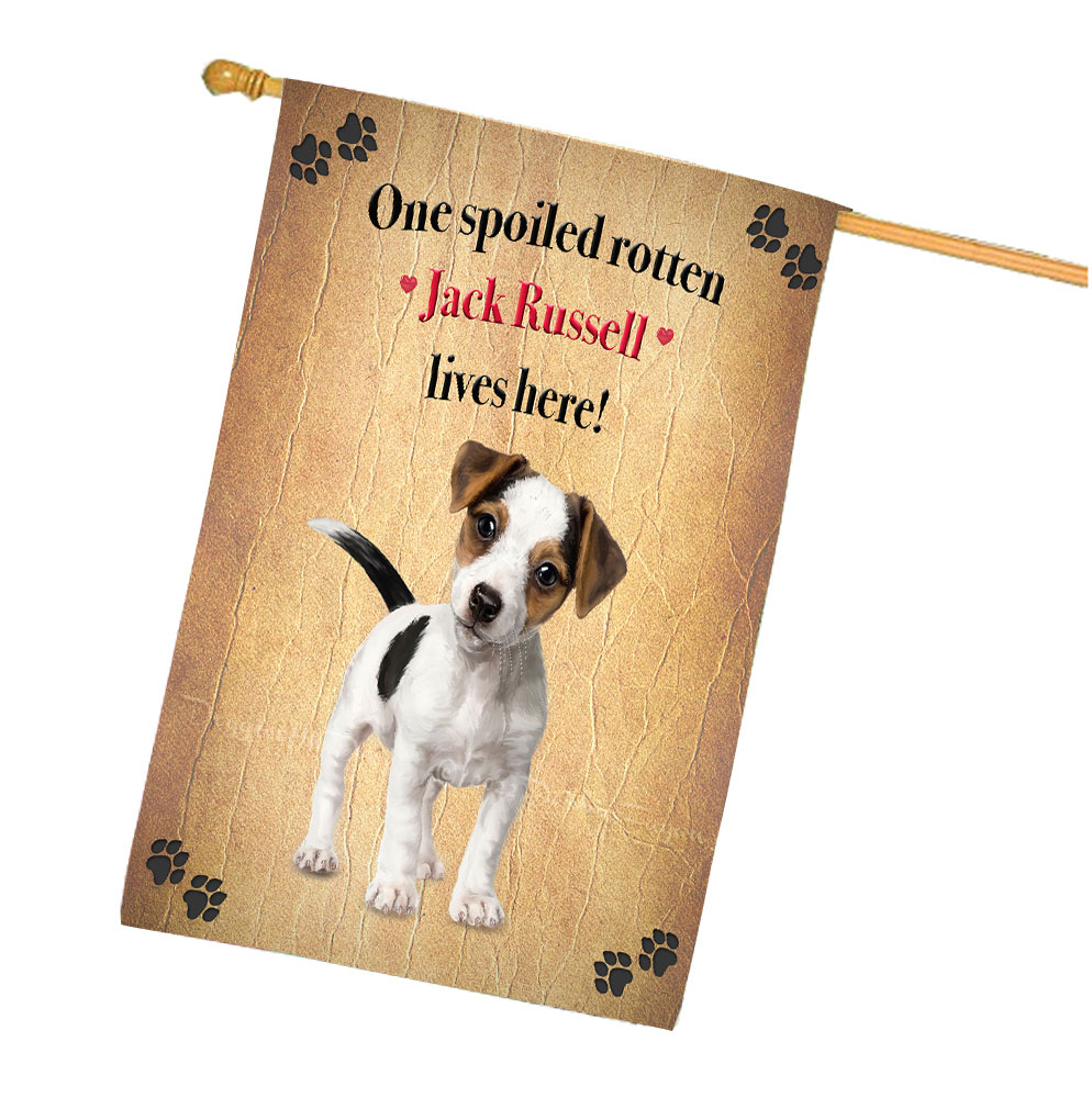 Jack Russell Dog House Flag Holiday Double Sided 28"x40" Many Designs NWT NEW - Picture 46 of 73