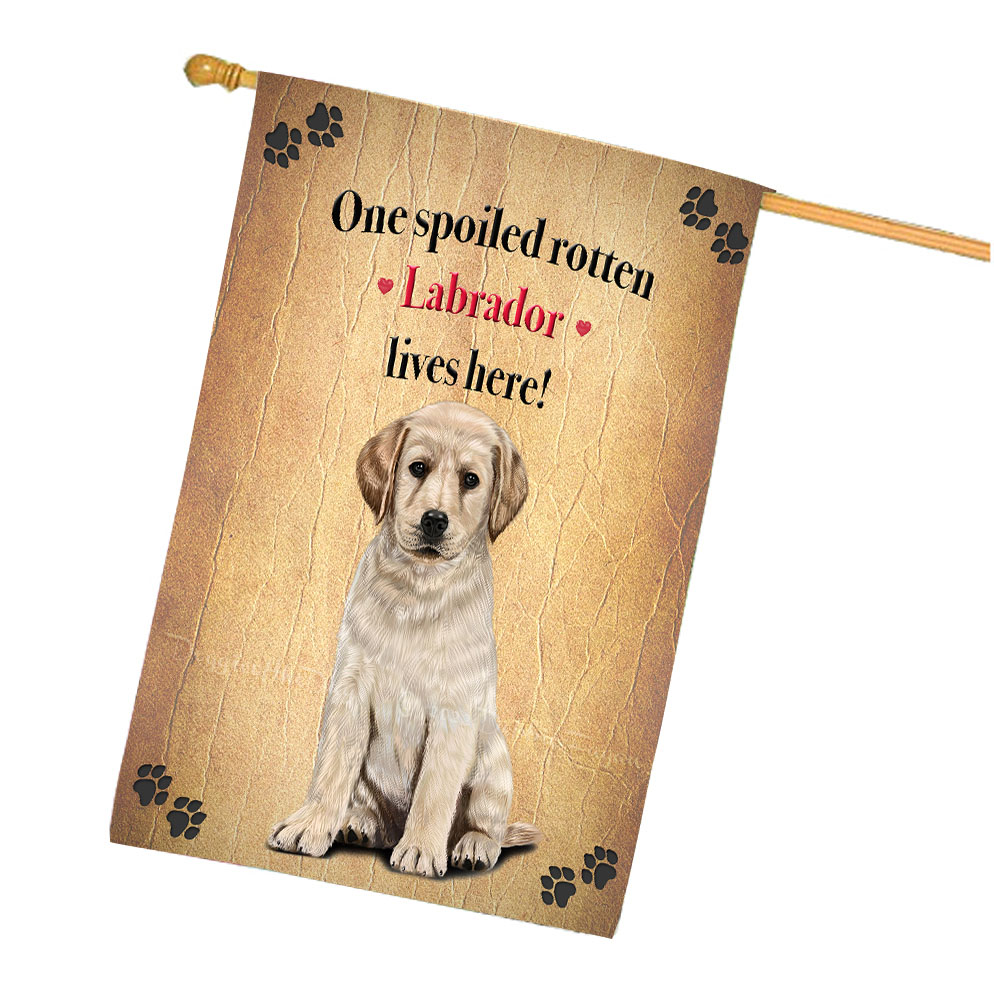 Labrador Dog House Flag Holiday Double Sided 28"x40" Many Designs NWT NEW - Picture 58 of 92