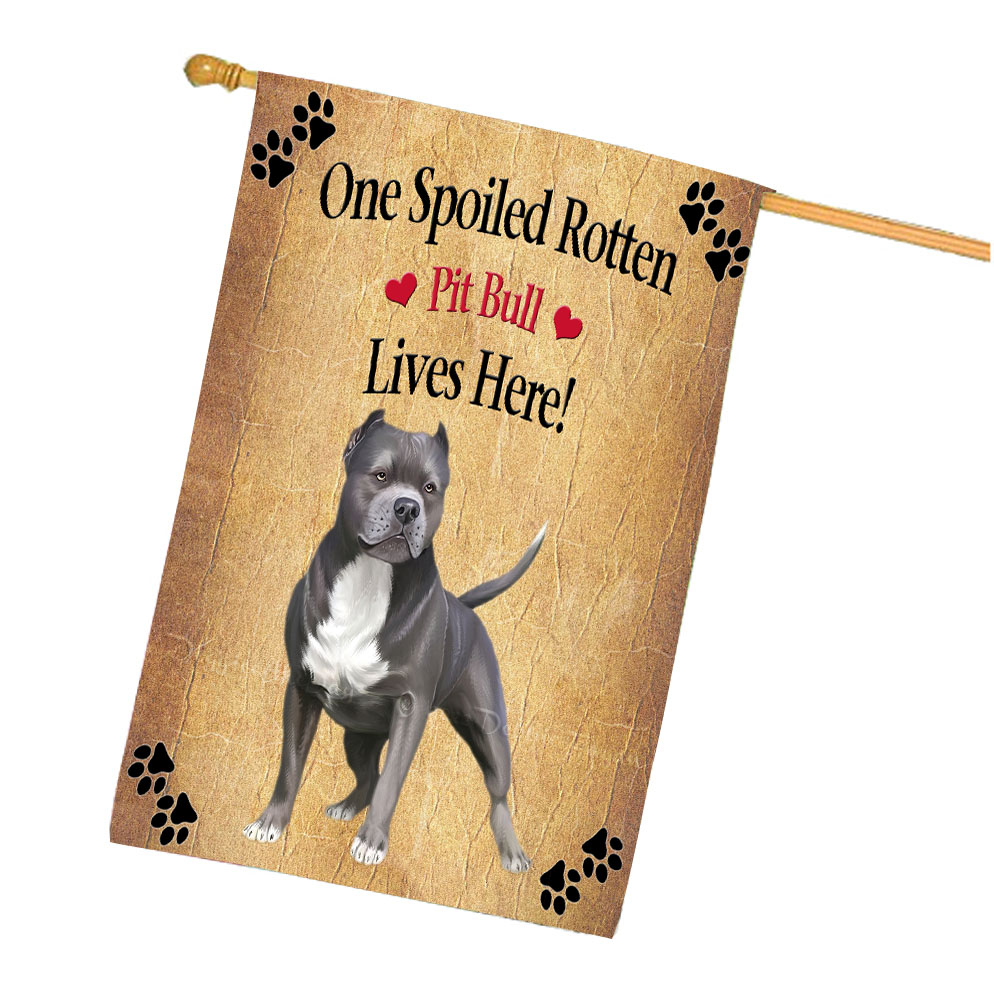 Pitbull Hundehaus Flagge Urlaub doppelseitig 28""x40"" viele Designs neu mit Etikett NEU - Bild 64 von 106