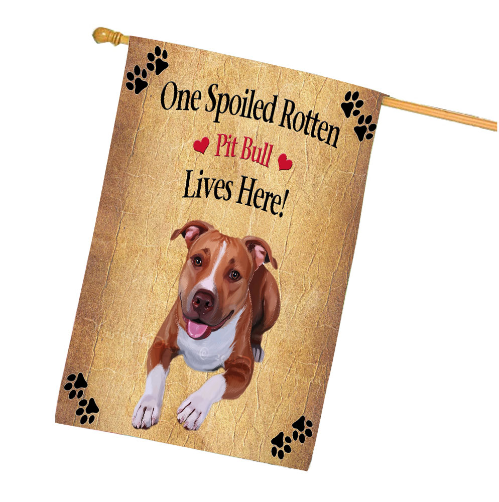 Pitbull Hundehaus Flagge Urlaub doppelseitig 28""x40"" viele Designs neu mit Etikett NEU - Bild 58 von 106