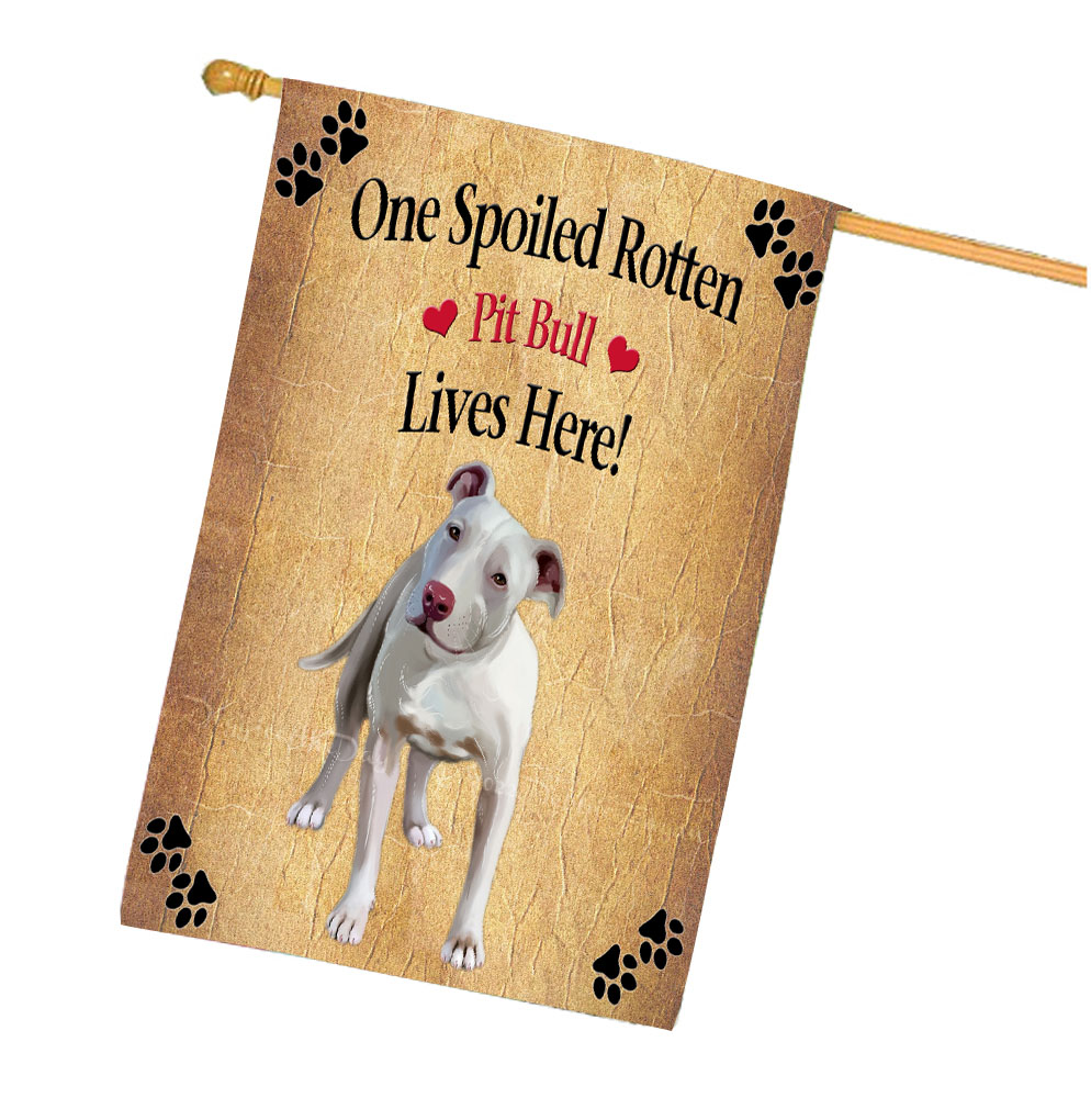 Pitbull Hundehaus Flagge Urlaub doppelseitig 28""x40"" viele Designs neu mit Etikett NEU - Bild 59 von 106