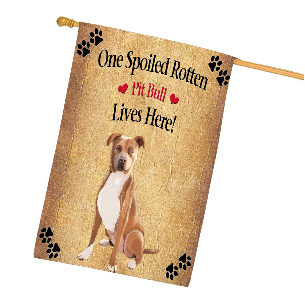 Pitbull Hundehaus Flagge Urlaub doppelseitig 28""x40"" viele Designs neu mit Etikett NEU - Bild 60 von 106