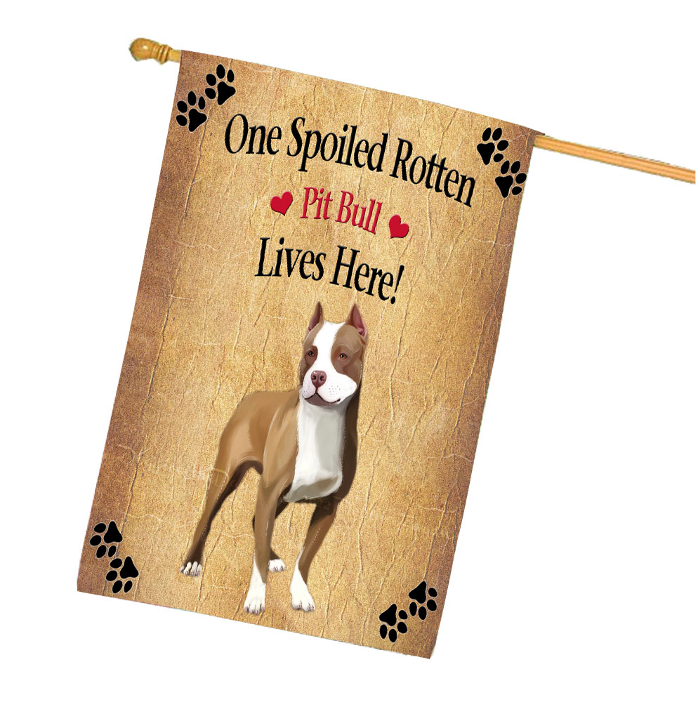 Pitbull Hundehaus Flagge Urlaub doppelseitig 28""x40"" viele Designs neu mit Etikett NEU - Bild 61 von 106