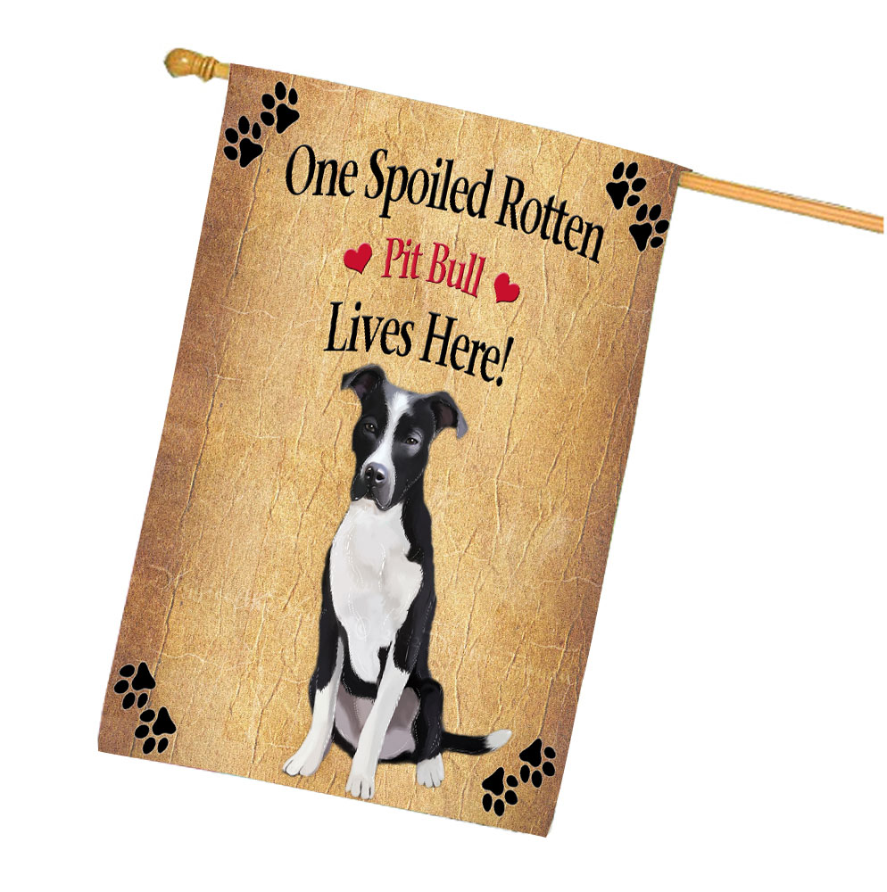 Pitbull Hundehaus Flagge Urlaub doppelseitig 28""x40"" viele Designs neu mit Etikett NEU - Bild 62 von 106