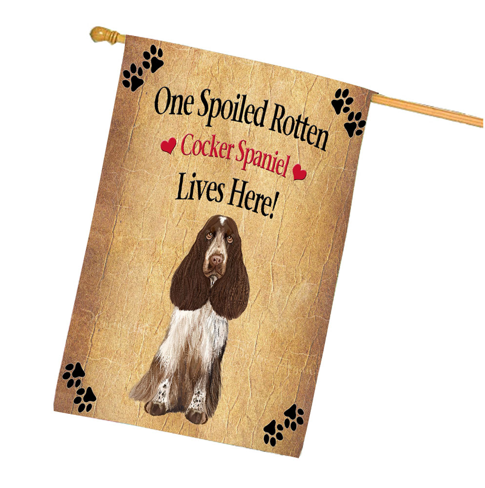 Cocker Spaniel Hundehaus Flagge Urlaub doppelseitig 28""x40"" viele Designs neu mit Etikett NEU - Bild 63 von 101