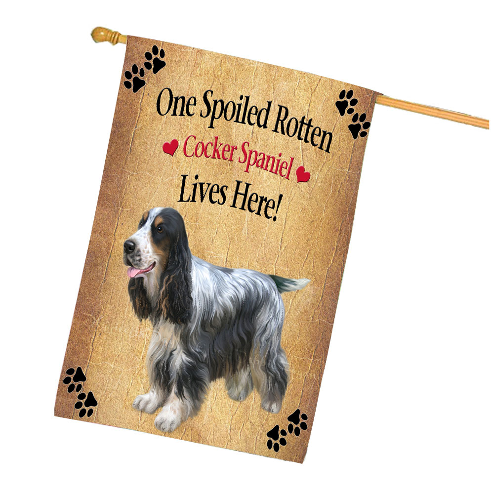Cocker Spaniel Hundehaus Flagge Urlaub doppelseitig 28""x40"" viele Designs neu mit Etikett NEU - Bild 64 von 101