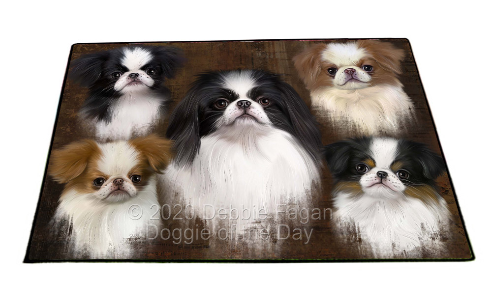Japanese Chin Dog Floor Mat Personalized Anti-Slip Door Mat Indoor Outdoor NWT - Picture 16 of 38