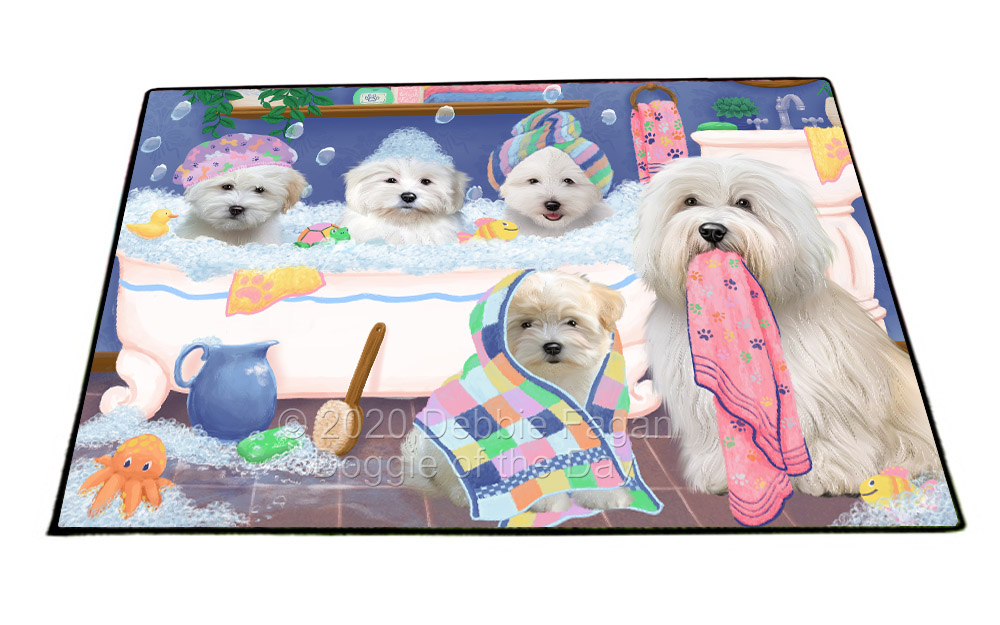 Coton De Tulear Dog Floor Mat Personalized Pet Door Mat Valentine Day NWT - Picture 25 of 40