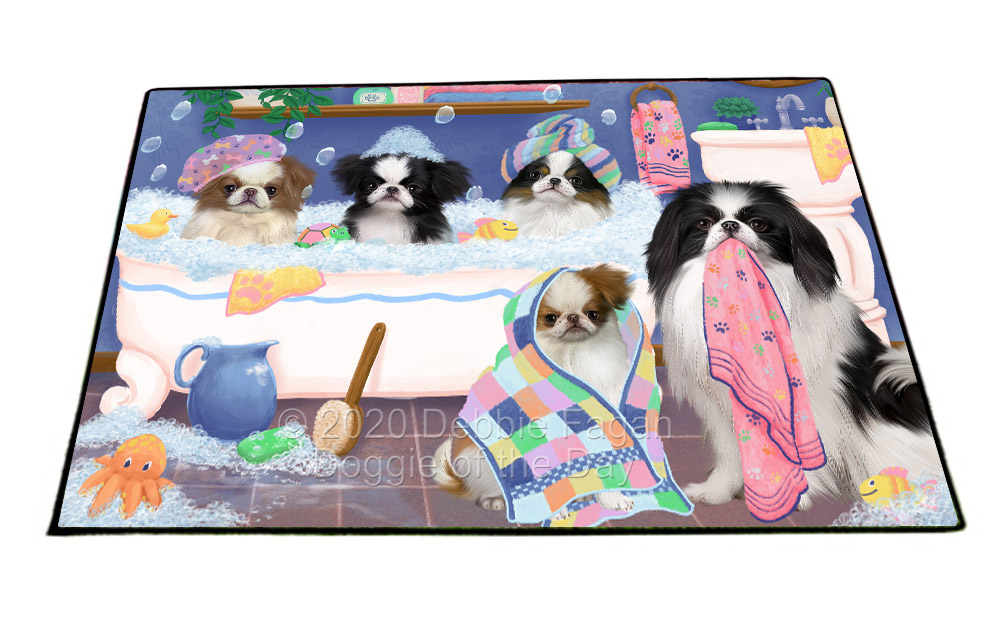 Japanese Chin Dog Floor Mat Personalized Anti-Slip Door Mat Indoor Outdoor NWT - Picture 13 of 38