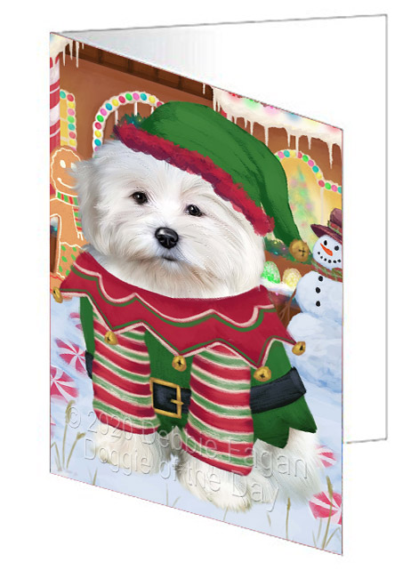 Christmas Gingerbread Elf Dog Cat Pet Photo Lovers Greeting Invitation Card - Picture 41 of 101