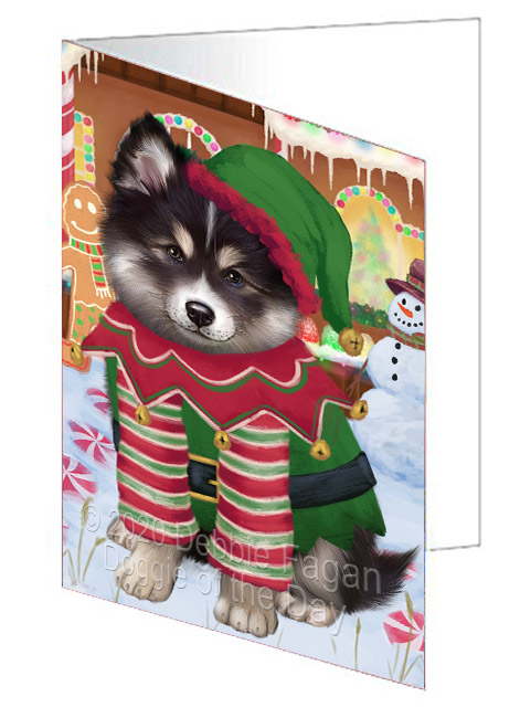 Christmas Gingerbread Elf Dog Cat Pet Photo Lovers Greeting Invitation Card - Picture 46 of 101