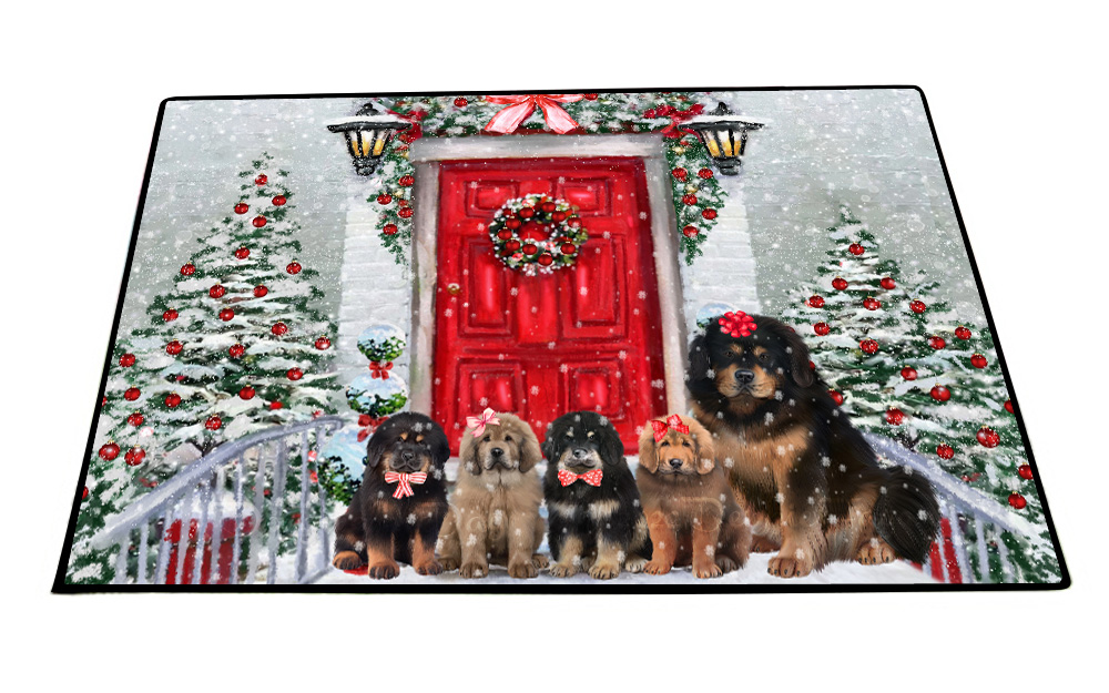 Tibetan Mastiff Dog Floor Mat Personalized Pet Door Mat Valentine Day NWT - Picture 22 of 37