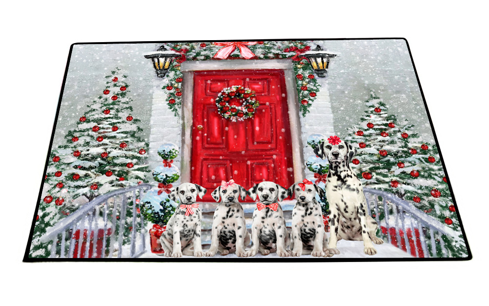 Dalmatian Dog Floor Mat Personalized Pet Door Mat Valentine Day NWT - Picture 27 of 51