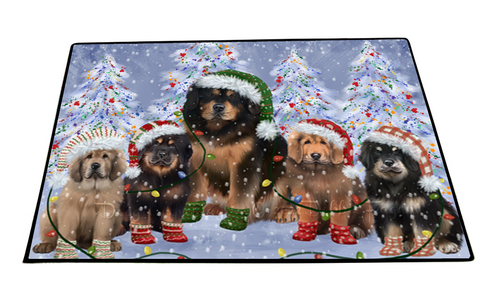 Tibetan Mastiff Dog Floor Mat Personalized Pet Door Mat Valentine Day NWT - Picture 13 of 37