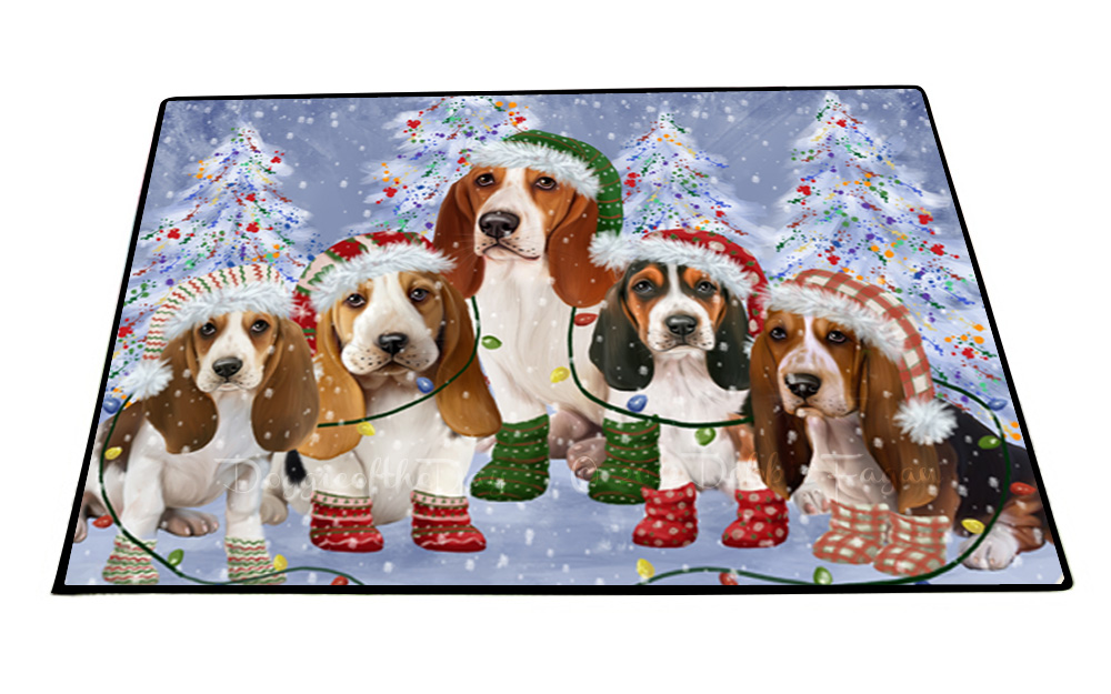 Basset Hound Dog Floor Mat Personalized Pet Door Mat Valentine Day NWT - Picture 17 of 44