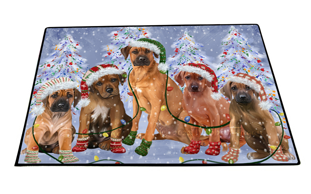 Rhodesian Ridgeback Dog Floor Mat Personalized Door Mat Valentine Day NWT - Picture 19 of 48