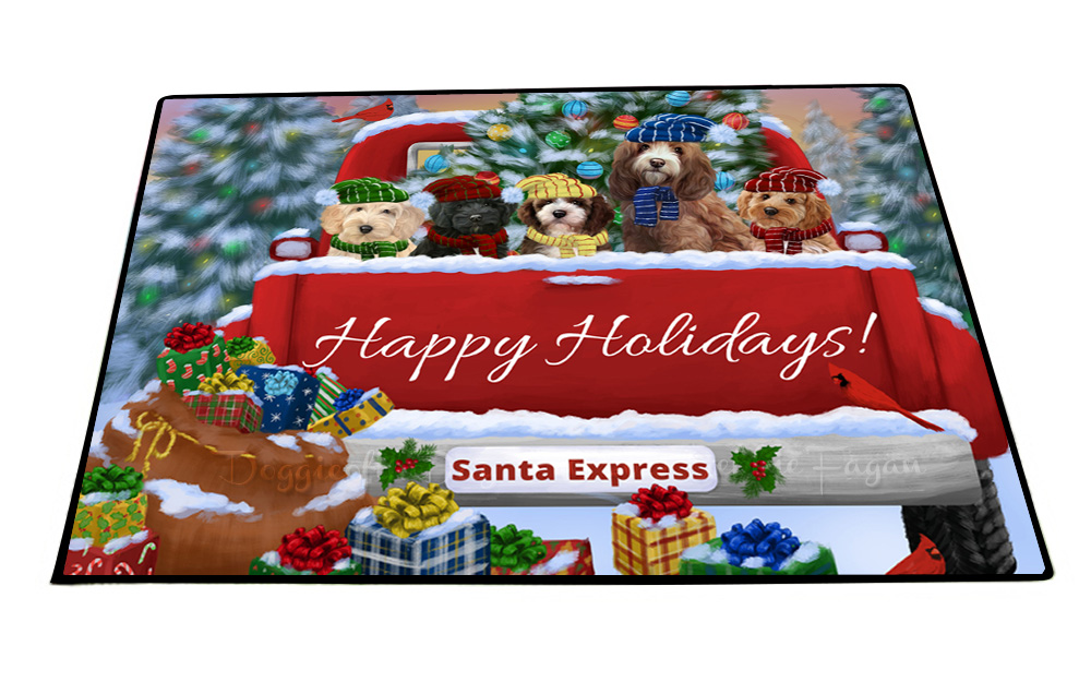 Cockapoo Dog Floor Mat Personalized Pet Door Mat Valentine Day NWT - Picture 17 of 46