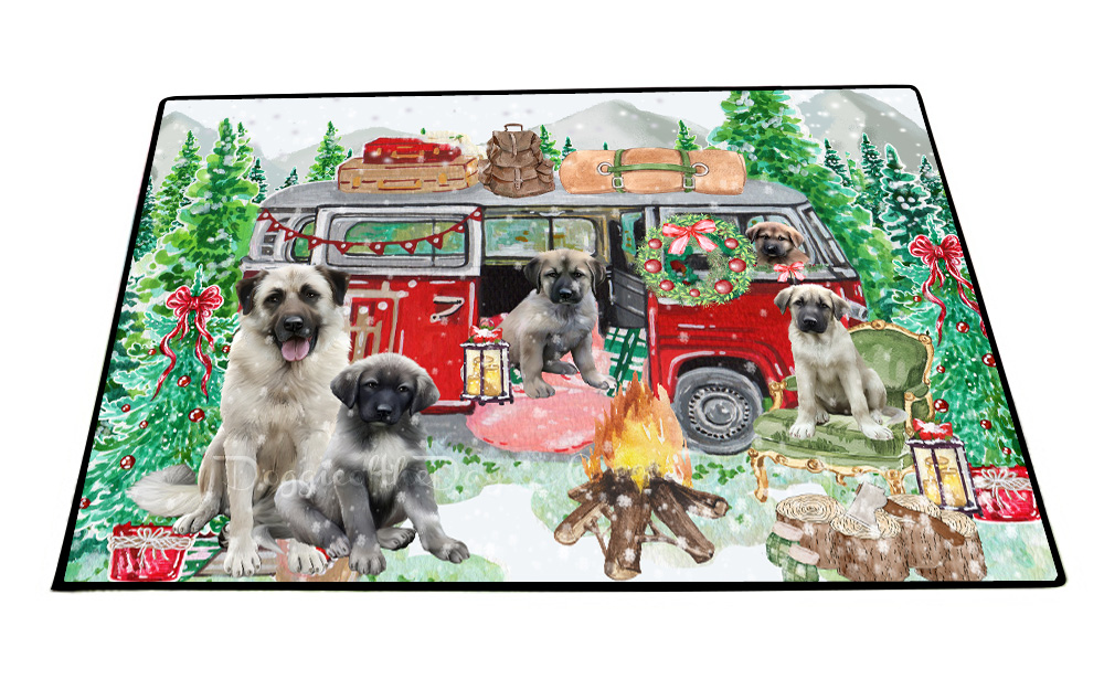 Anatolian Shepherd Dog Floor Mat Personalized Door Mat Valentine Day NWT - Picture 19 of 47