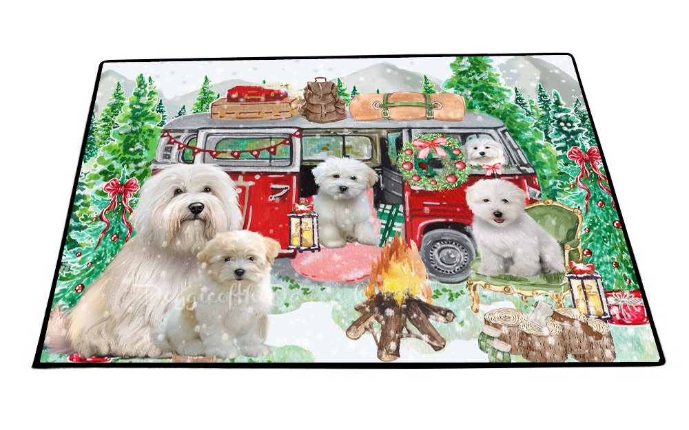 Coton De Tulear Dog Floor Mat Personalized Pet Door Mat Valentine Day NWT - Picture 18 of 40