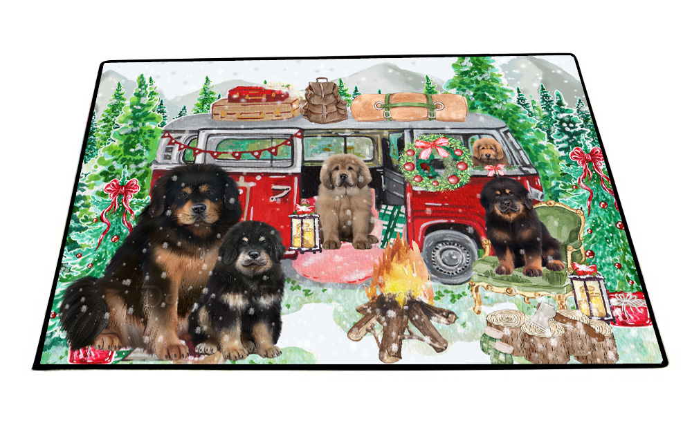 Tibetan Mastiff Dog Floor Mat Personalized Pet Door Mat Valentine Day NWT - Picture 14 of 37