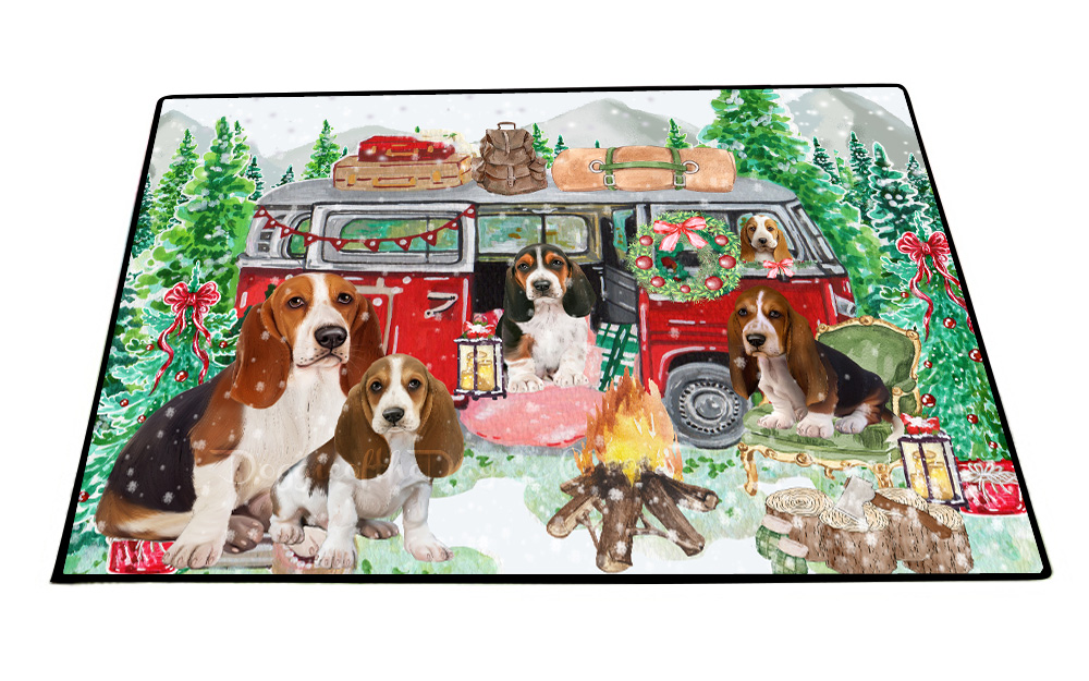 Basset Hound Dog Floor Mat Personalized Pet Door Mat Valentine Day NWT - Picture 18 of 44