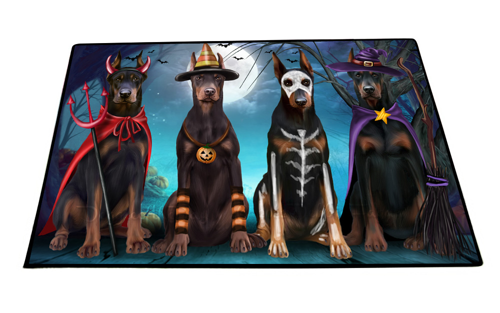 Doberman Pinscher Dog Floor Mat Personalize Pet Door Mat Valentine Day NWT - Picture 50 of 52