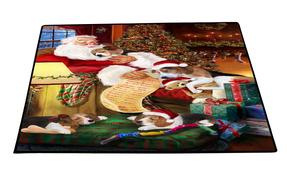 Treeing Walker Coonhound Dog Floor Mat Personalized Door Mat Valentine Day NWT - Picture 10 of 45
