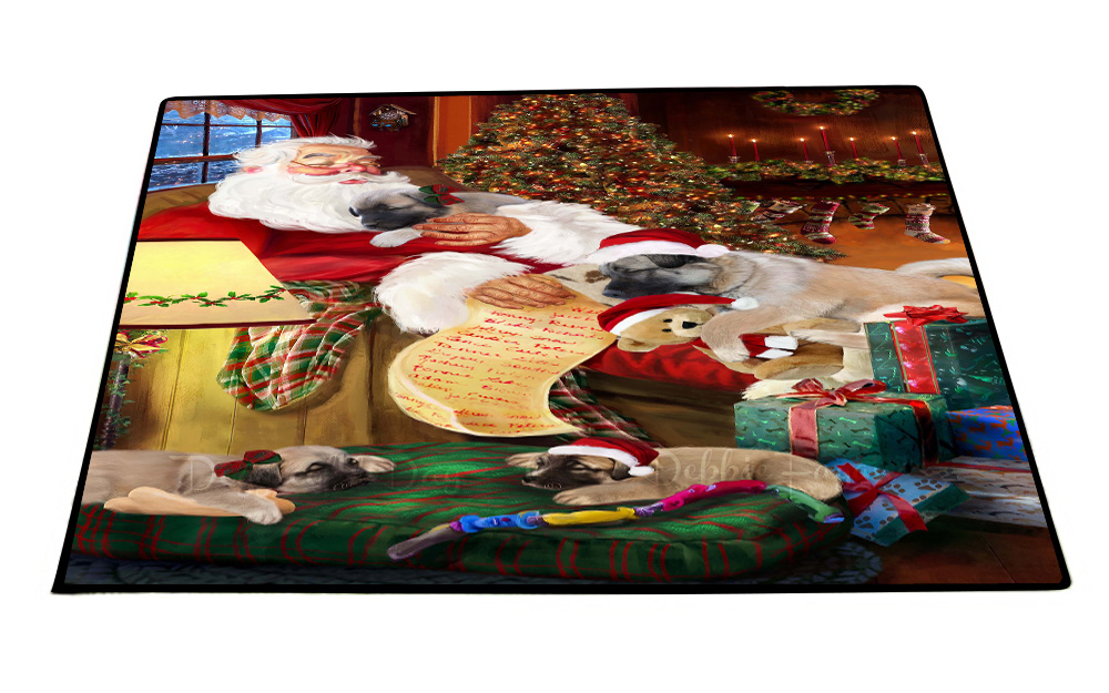 Anatolian Shepherd Dog Floor Mat Personalized Door Mat Valentine Day NWT - Picture 10 of 47