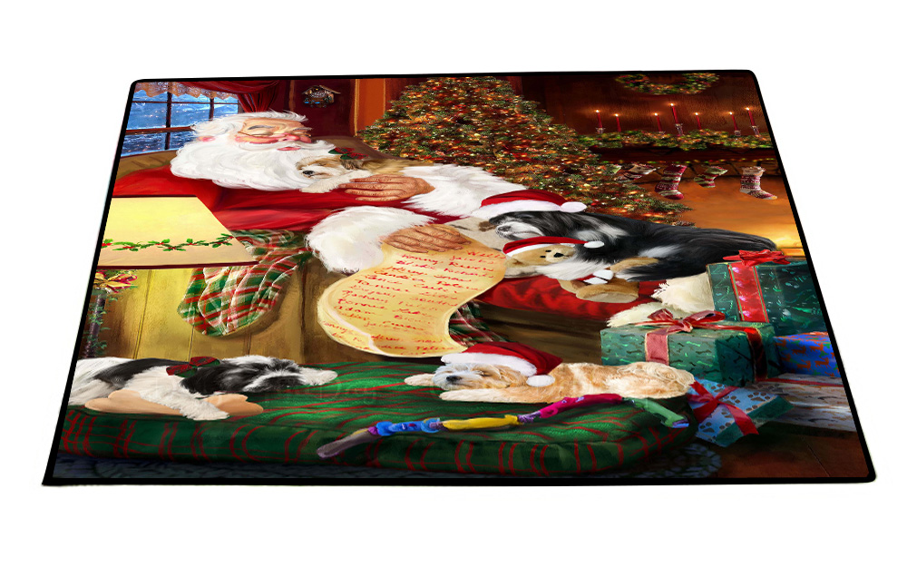 Tibetan Terrier Dog Floor Mat Personalized Anti-Slip Pet Door Mat Indoor NWT - Picture 29 of 52