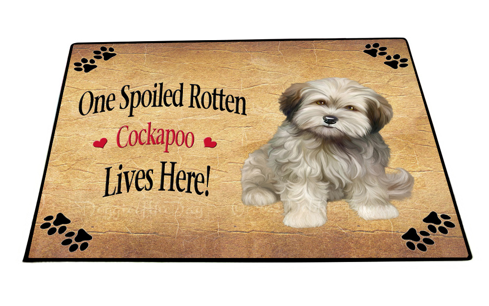 Cockapoo Dog Floor Mat Personalized Pet Door Mat Valentine Day NWT - Picture 44 of 46