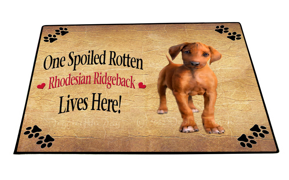 Rhodesian Ridgeback Dog Floor Mat Personalized Door Mat Valentine Day NWT - Picture 47 of 48