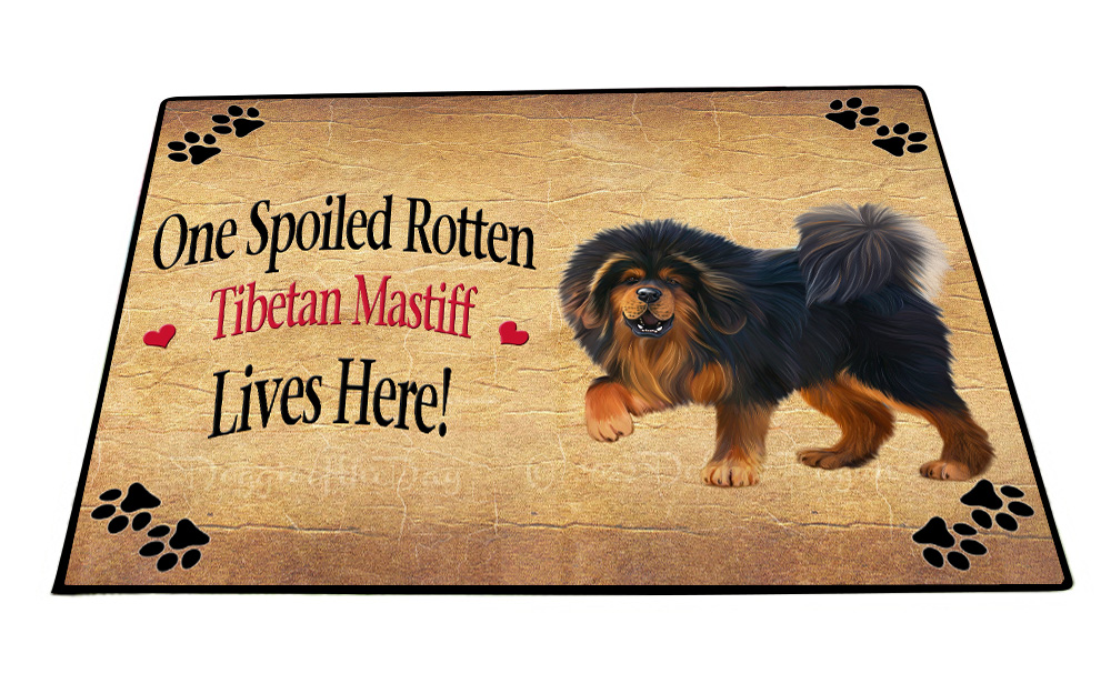 Tibetan Mastiff Dog Floor Mat Personalized Pet Door Mat Valentine Day NWT - Picture 34 of 37