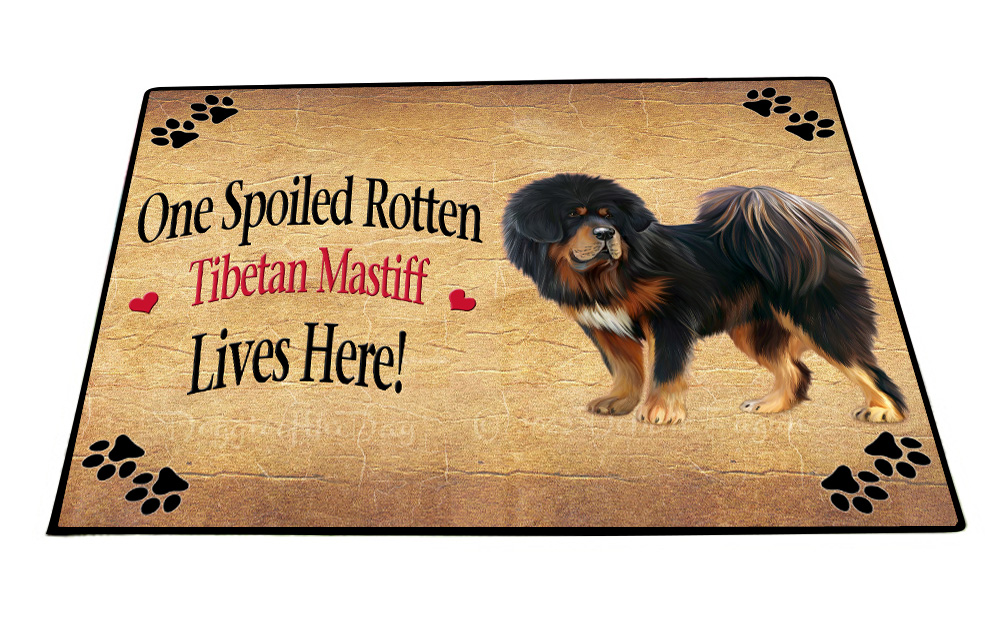 Tibetan Mastiff Dog Floor Mat Personalized Pet Door Mat Valentine Day NWT - Picture 37 of 37