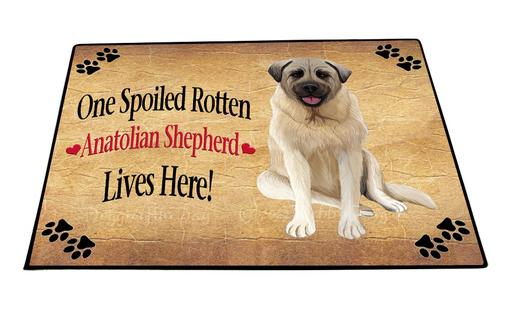Anatolian Shepherd Dog Floor Mat Personalized Door Mat Valentine Day NWT - Picture 45 of 47