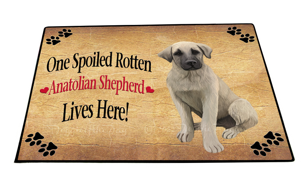 Anatolian Shepherd Dog Floor Mat Personalized Door Mat Valentine Day NWT - Picture 47 of 47