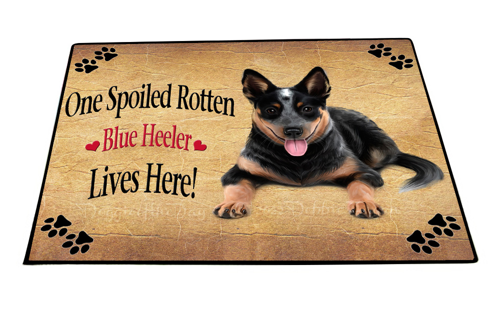 Blue Heeler Dog Floor Mat Personalized Anti-Slip Pet Door Mat Indoor Outdoor NWT - Picture 31 of 46